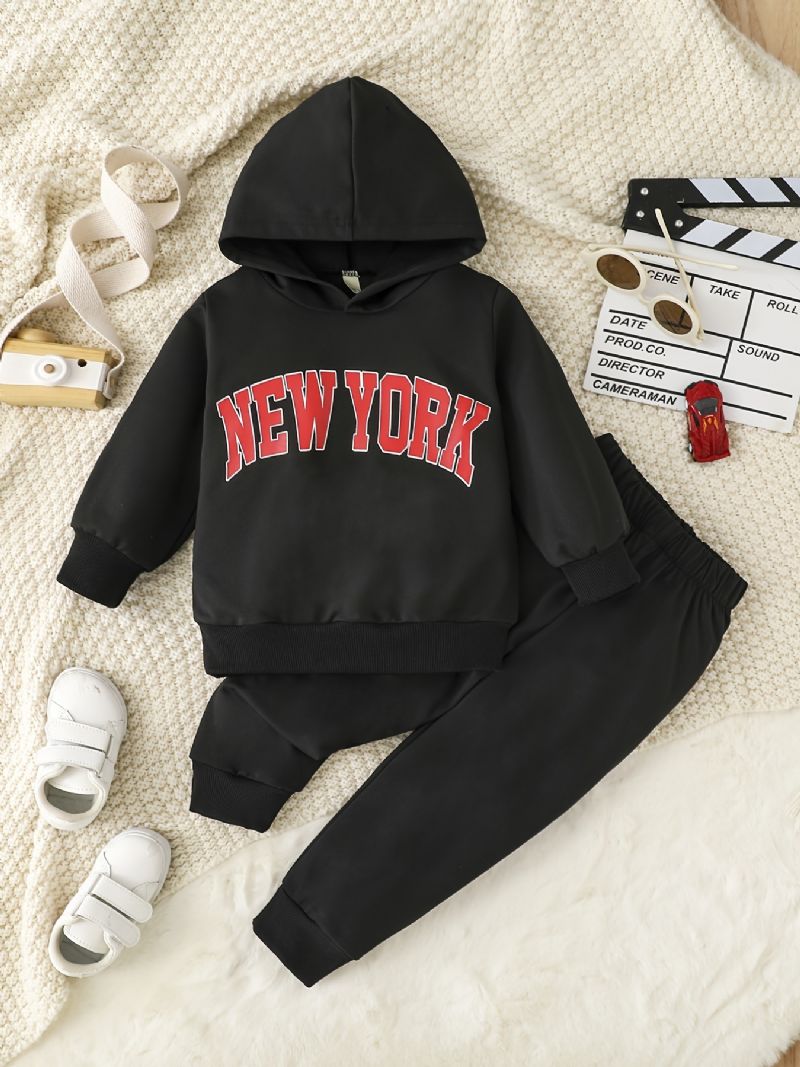 Chlapecké Mikiny New York A Padnoucí Kalhoty Jogger Na Podzim A Zimu Novinka