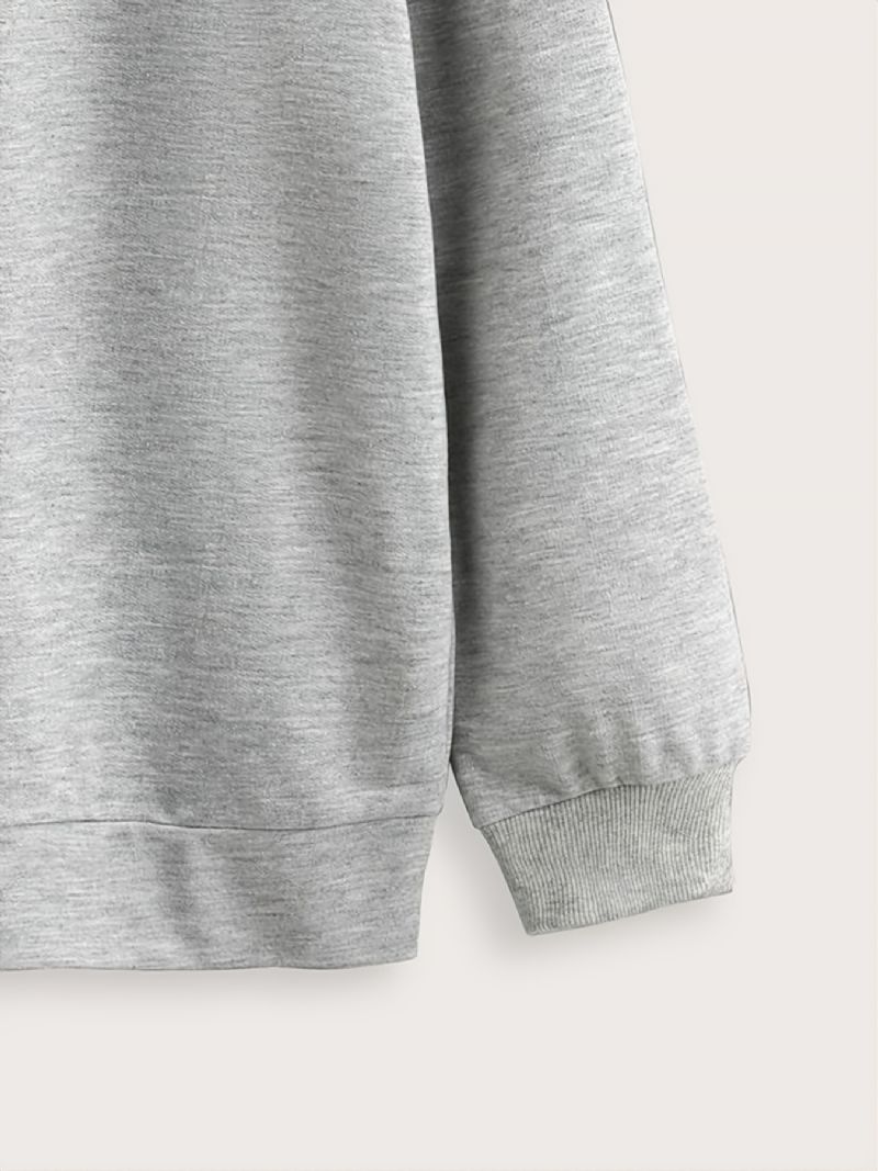 Dětská Dívčí Chlapecká Mikina Crew Neck Pro Podzim Zima Novinka