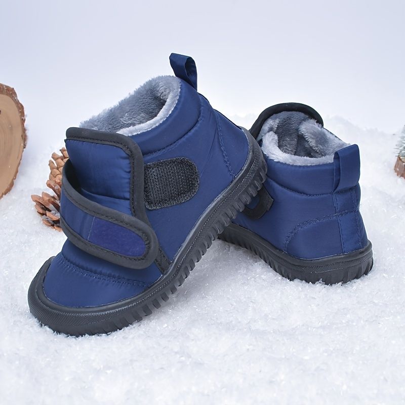 Dětské Venkuové Voděodolné Sportovní Teplé Zimní Kotníkové Boty Do Sněhu