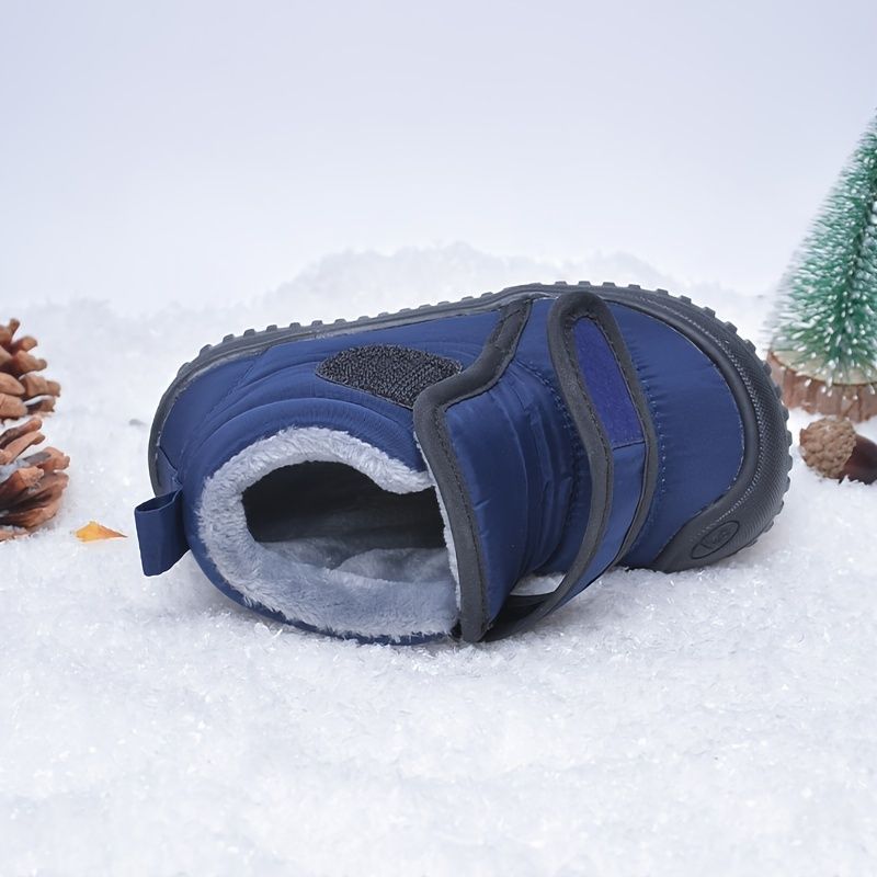 Dětské Venkuové Voděodolné Sportovní Teplé Zimní Kotníkové Boty Do Sněhu