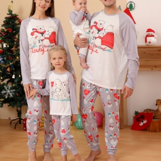 2023 Podzim Zima Nové Dívčí Vánoční Party Pyžamo Set