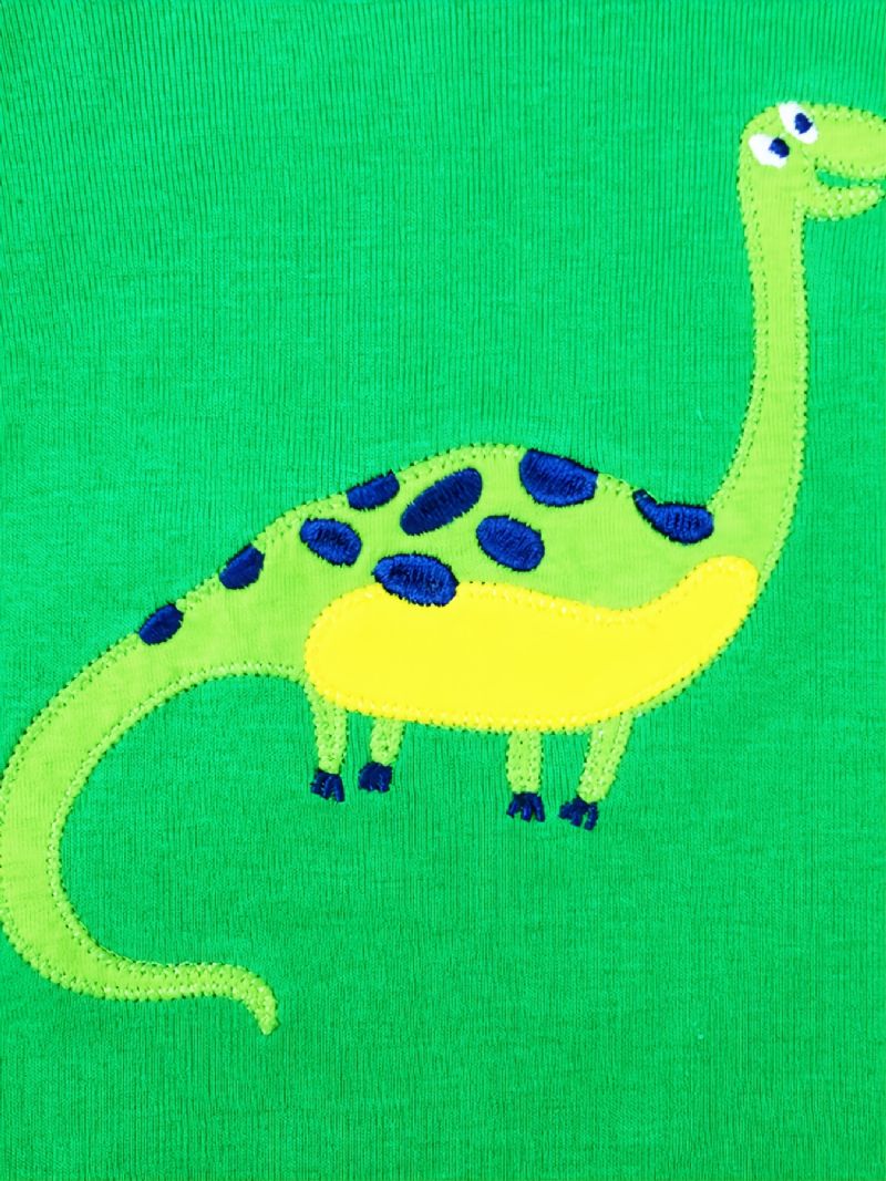2ks Chlapci Casual Carton Dinosaur Pyžamo Sets