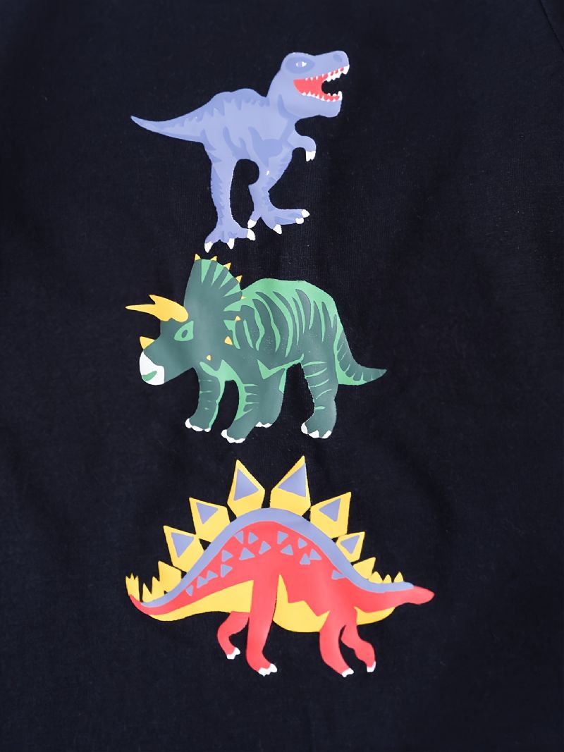 Mikina A Tepláky S Kresleným Dinosauřím Potiskem Pro Batolata Chlapci
