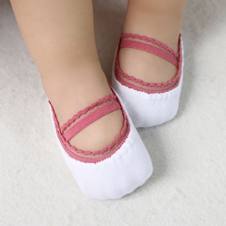 1pár Kojeneckých Podlahových Ponožek Krajkové Batolecí Ponožky Pro Chlapce A Dívky