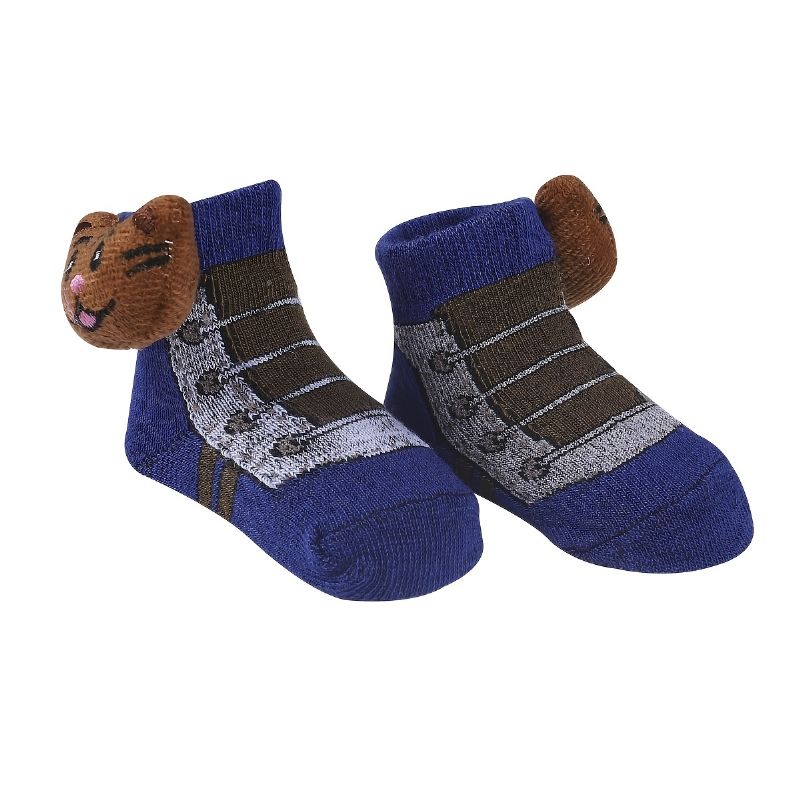 3páry Novorozenecké Kojenecké Ponožky Roztomilý Zvířecí Dekor Batolecí Pro Miminka Holky Chlapce