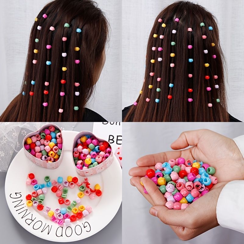 Mini Spony Do Vlasů Rainbow Sponky Do Duhové Korálky Spona Pro Děti Dívky Ženy Drobné Barevné Plastové Čelistní Módní Vlasové Doplňky Pro