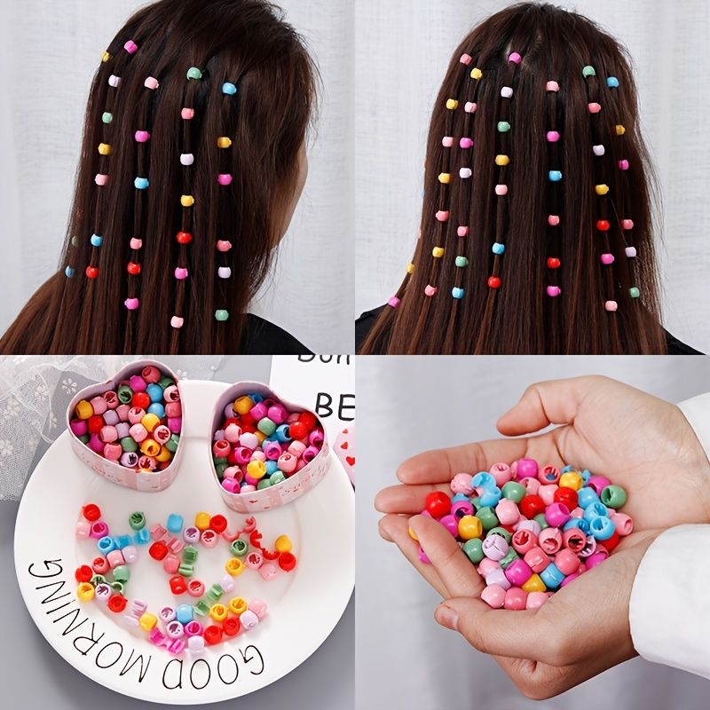 Mini Spony Do Vlasů Rainbow Sponky Do Duhové Korálky Spona Pro Děti Dívky Ženy Drobné Barevné Plastové Čelistní Módní Vlasové Doplňky Pro