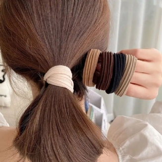 Sponky Do Vlasů Pruhovaný Pásek Do Módní Do Pro Ženy Dívky Husté Vlasy Tenké Bez Poškození Měkké Elastické Vlasové Doplňky