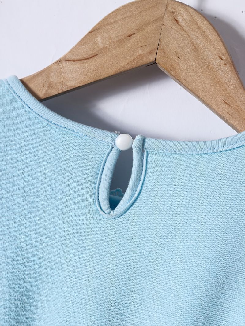 Dívčí Batolecí Šaty Fleece S Dlouhým Rukávem Princeznovské