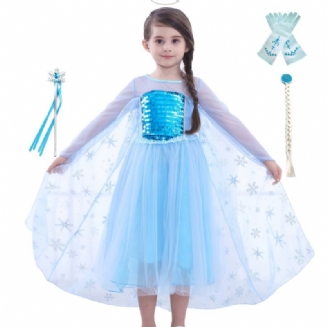 Dívčí Kostým Princezna Oblékání Narozeninová Párty Halloween Vánoční Cosplay Oblečení