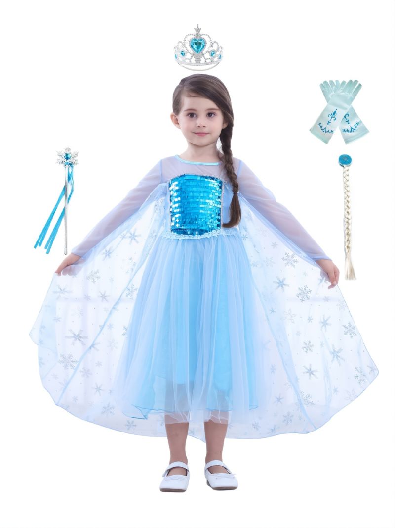 Dívčí Kostým Princezna Oblékání Narozeninová Párty Halloween Vánoční Cosplay Oblečení