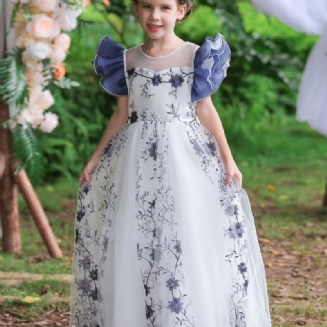 Dívčí Společenské Šaty Dlouhé Na Ples Princezny