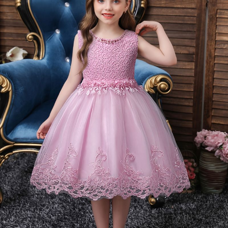 Dívčí Šaty Princezny Formální Pro Vánoční Večerní Párty Narozeninové Dětské Oblečení