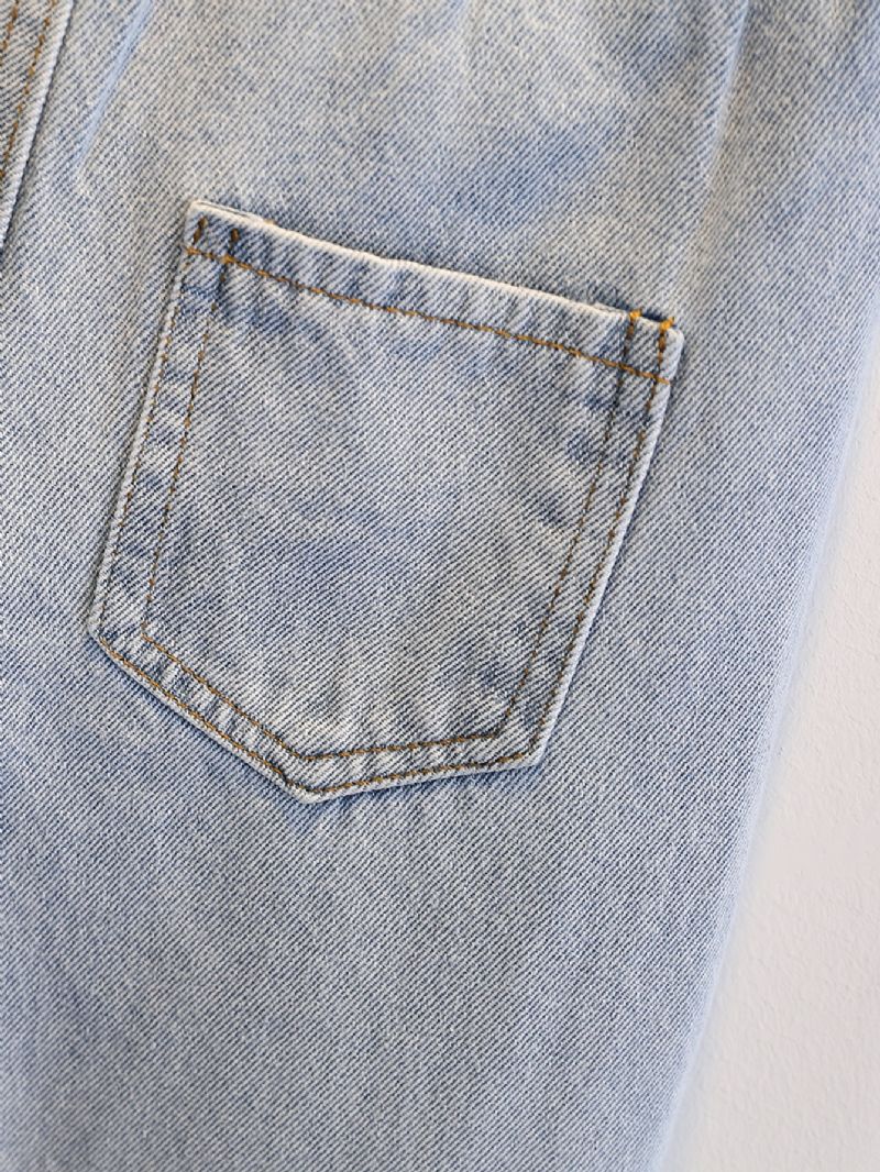 Batole Chlapci Washed Tapered Jeans