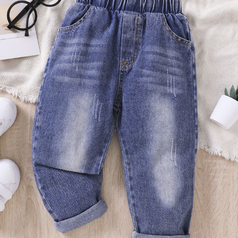 Chlapci Džíny Běžné Denim Kalhoty Dětské Oblečení