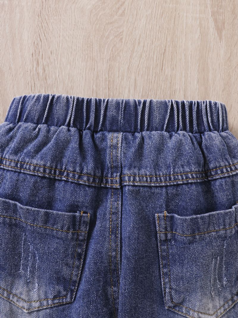Chlapci Džíny Běžné Denim Kalhoty Dětské Oblečení