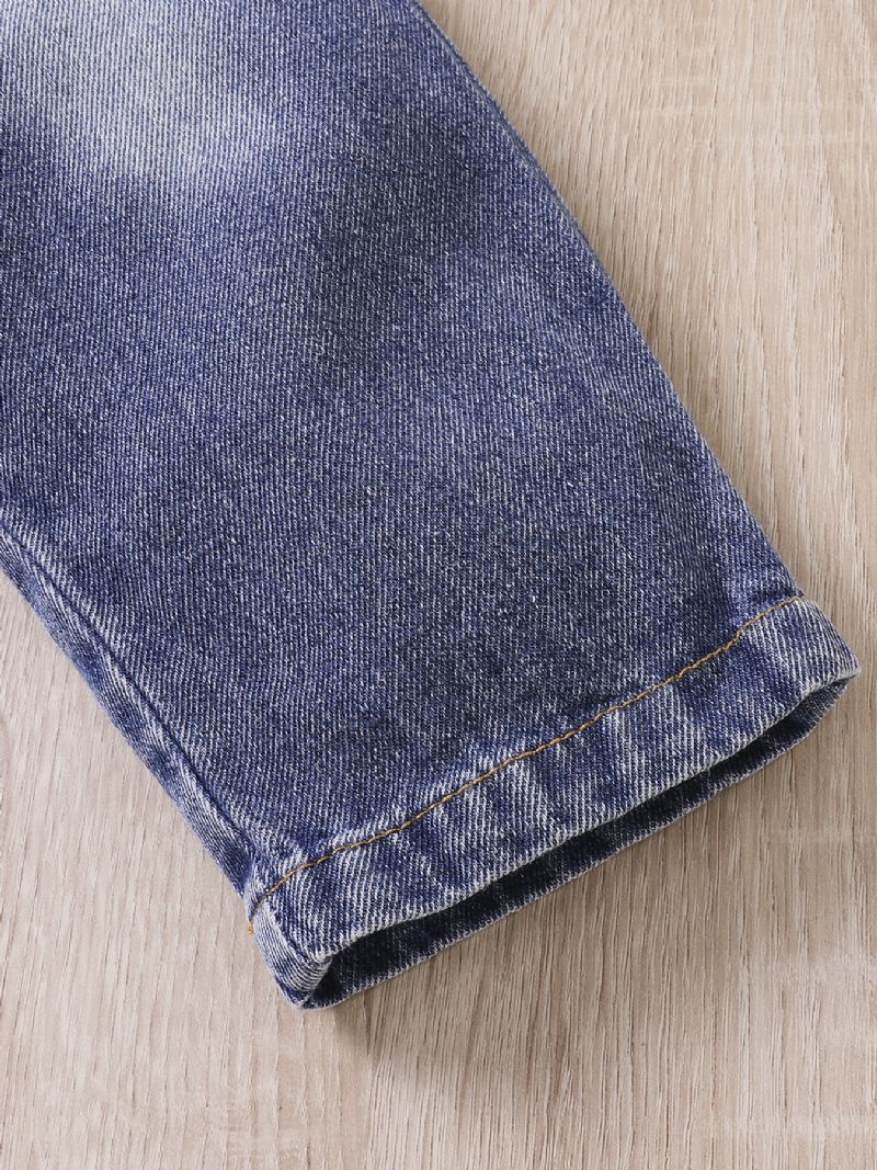 Chlapci Džíny Běžné Denim Kalhoty Dětské Oblečení