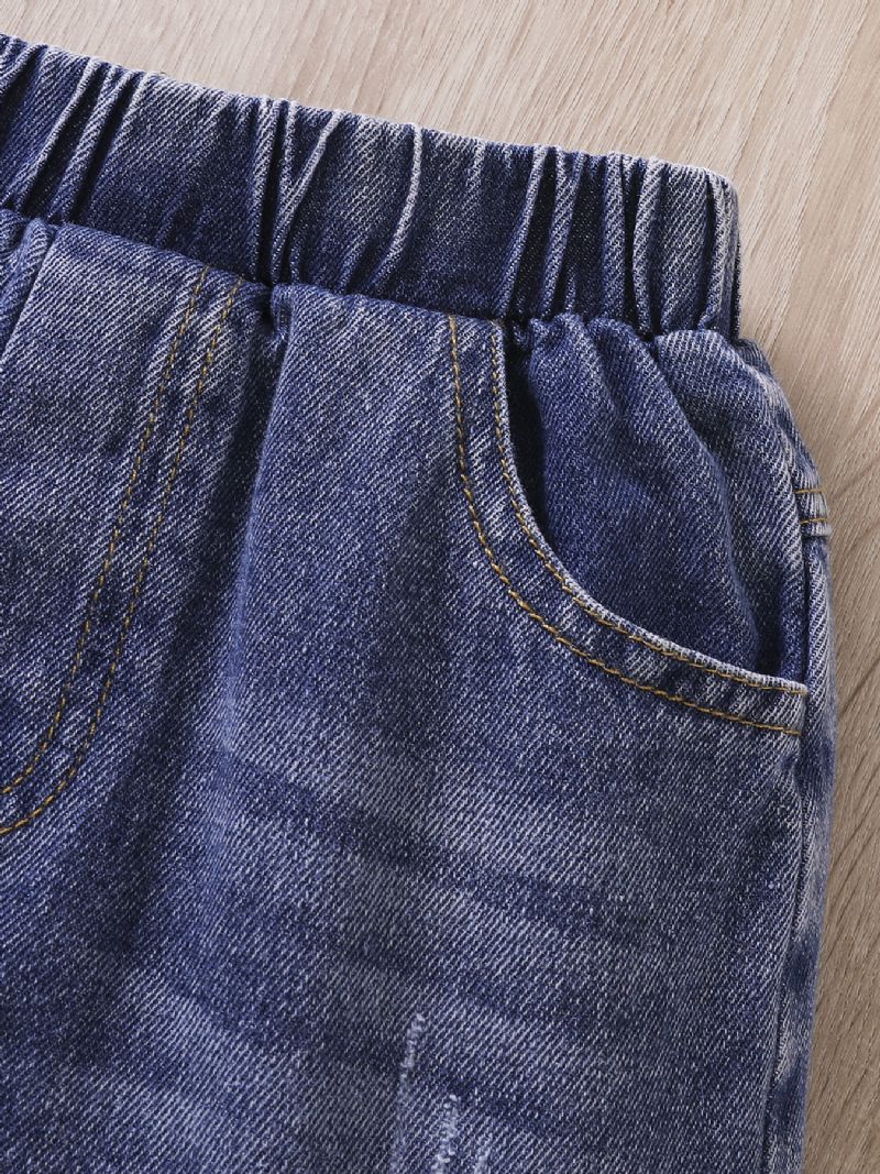 Chlapci Džíny Běžné Denim Kalhoty Dětské Oblečení