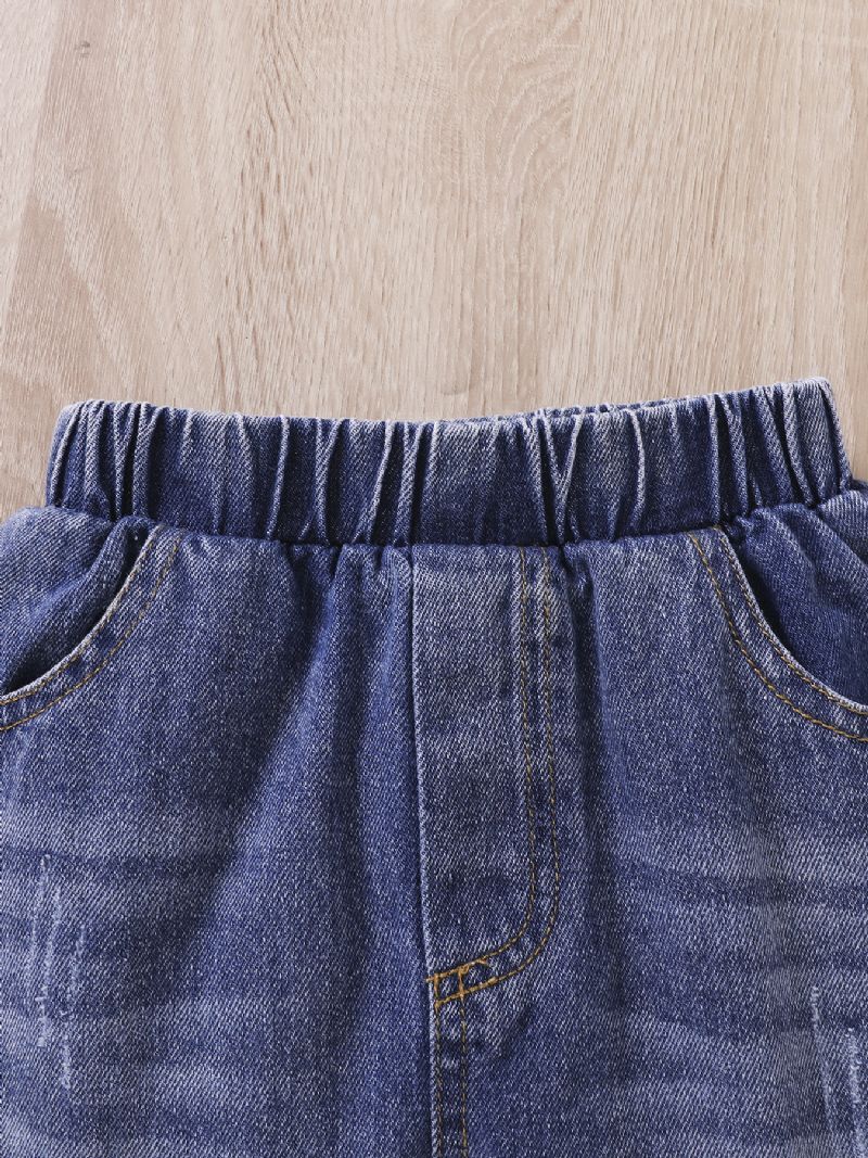 Chlapci Džíny Běžné Denim Kalhoty Dětské Oblečení