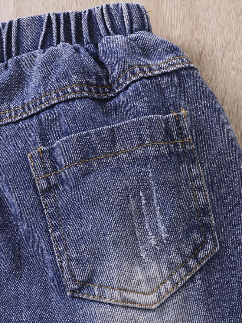Chlapci Džíny Běžné Denim Kalhoty Dětské Oblečení