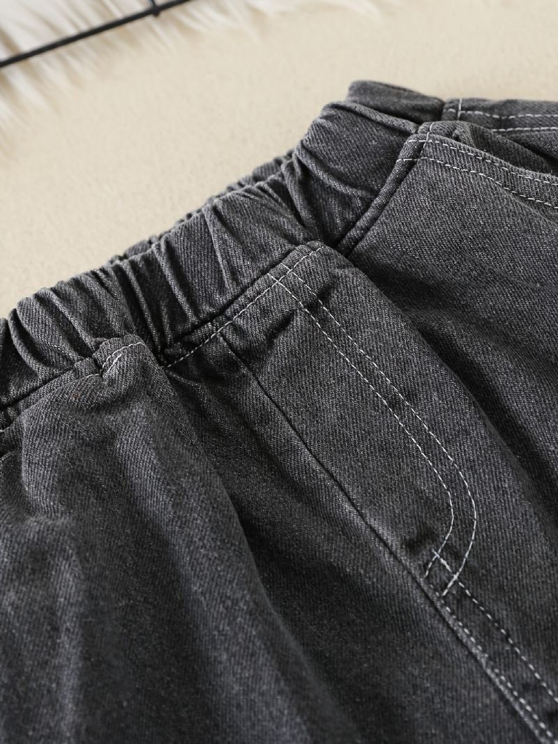 Chlapecká Mikina S Proužkovaným Pulovrem + Dětské Oblečení V Ladícím Denim Jeans