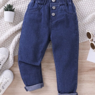 Dívčí A Chlapci Wash Denim Jeans