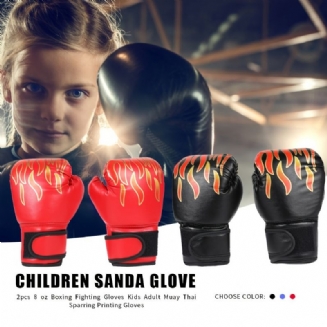 Dětské Boxerské Bojové Rukavice Kickboxing Grappling Sandbag