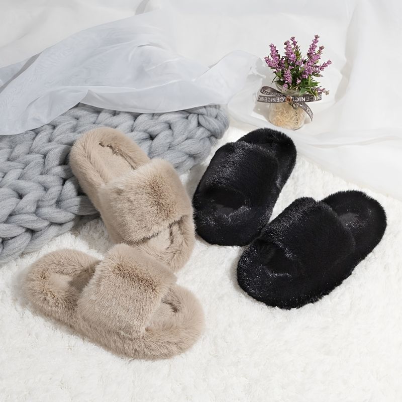 Dětské Bavlněné Pantofle Protiskluzové Fleecové Termoskluzavky S Měkkou Podrážkou Na Zimu