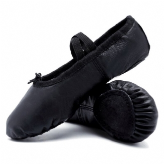 Dětské Měkké Kožené Baletní Boty Pantofle Taneční Pro Dívky A Chlapce