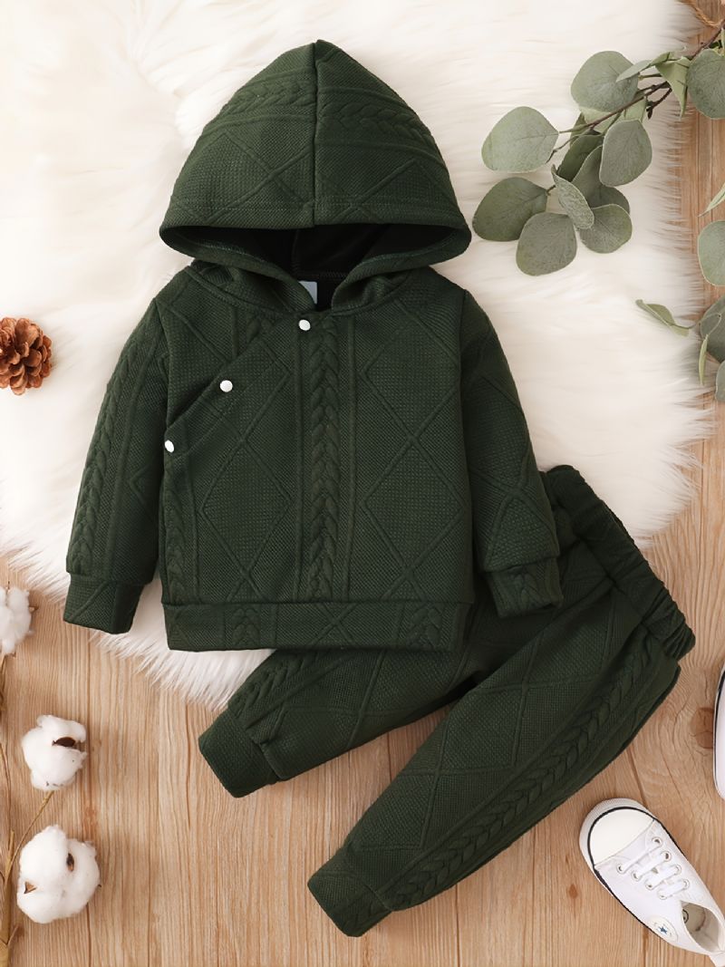 2ks Děťátko Unisex Mikina Basic S Dlouhým Rukávem Set