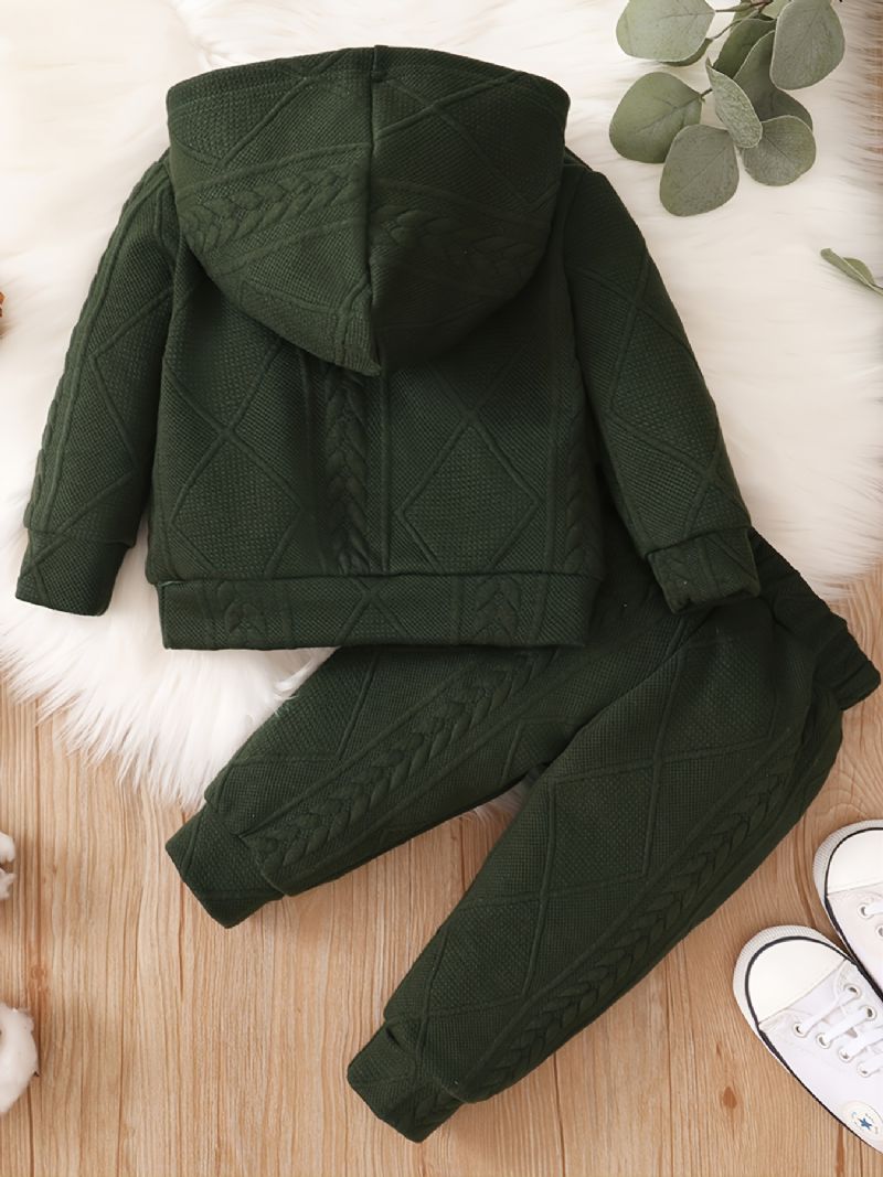 2ks Děťátko Unisex Mikina Basic S Dlouhým Rukávem Set