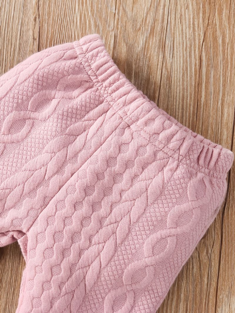 2ks Sada Kojeneckých Děťátek S Kapucí A Kalhotami Na Knoflíky Chlapecká Holčička Dětské Oblečení
