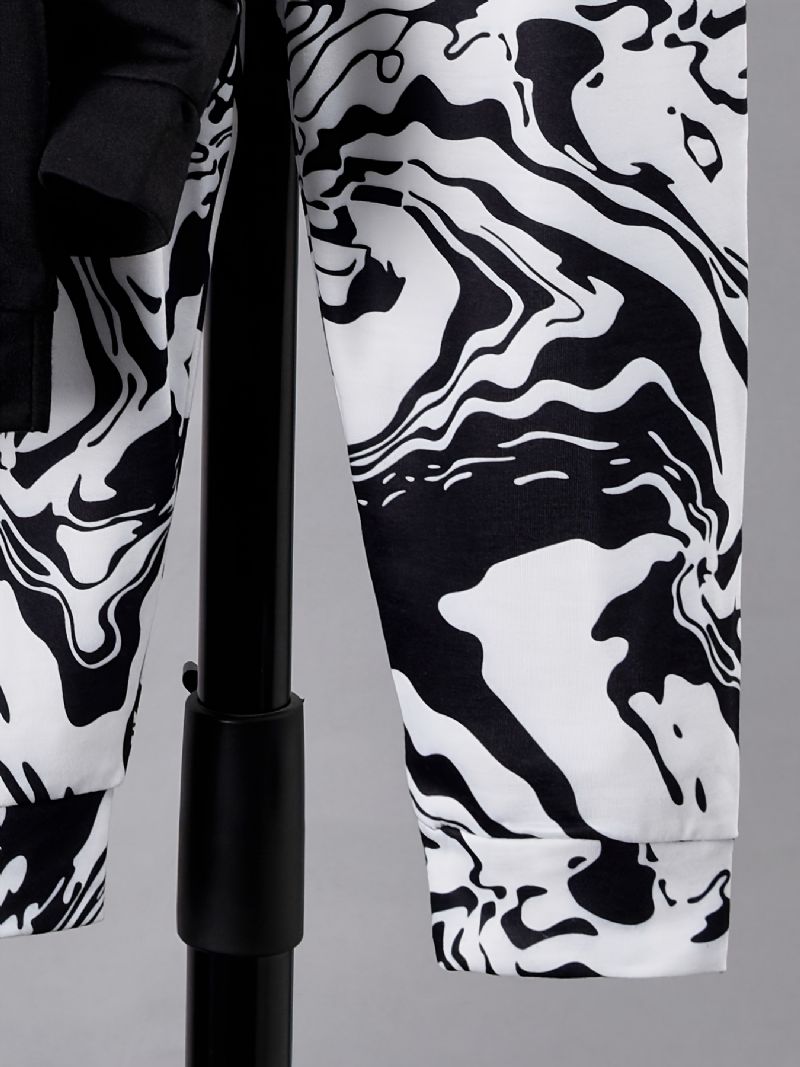 Chlapecká Mikina S Pulovrem A Padnoucí Kalhoty Jogger Pants Sada Dětského Oblečení