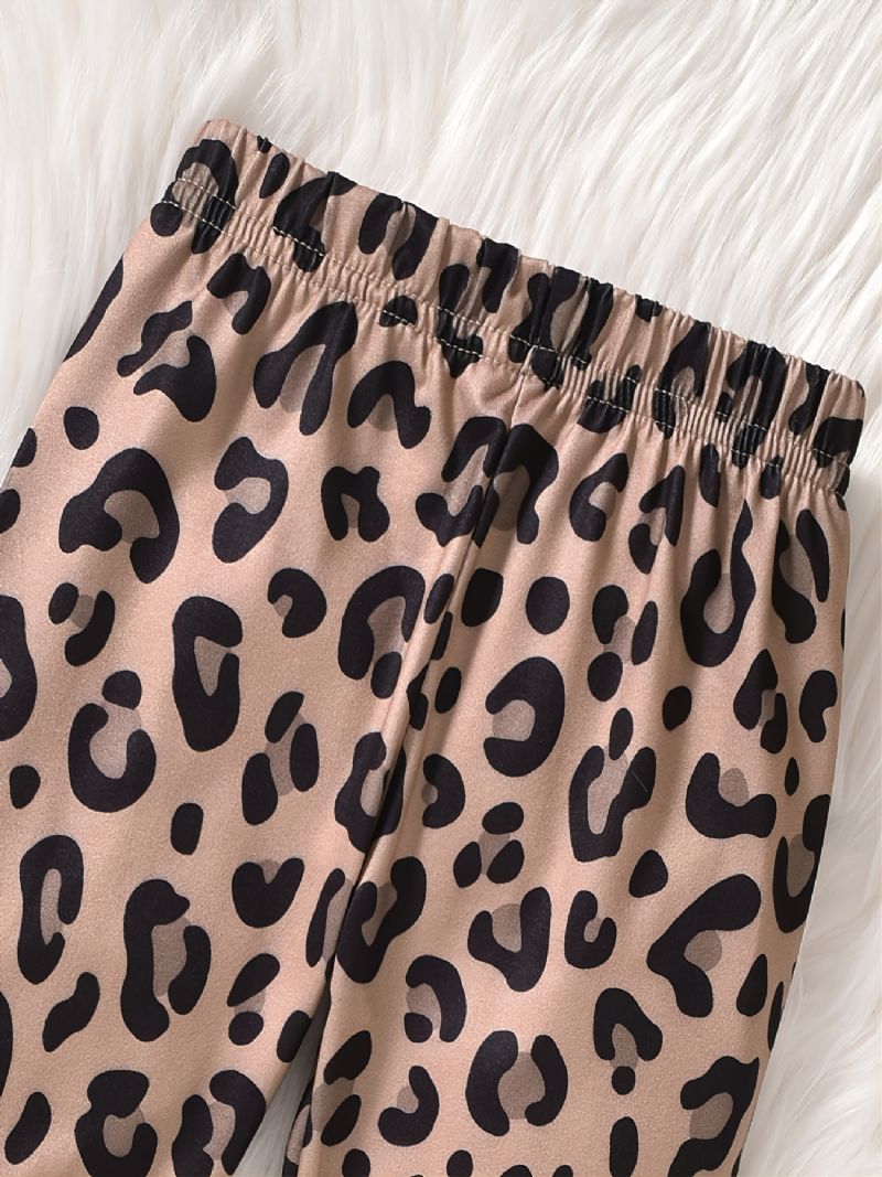 Dívčí Sada Kalhotek Maminčina Mini Print Romper Leopard