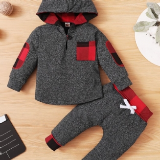 Děťátko Chlapci Dívčí Mikiny A Kalhoty Set Pro Podzim Zima Nové Kojenecké Oblečení