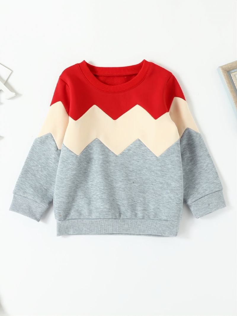 Sada Dívčích Mikin S Dlouhým Rukávem Patchwork Fleece