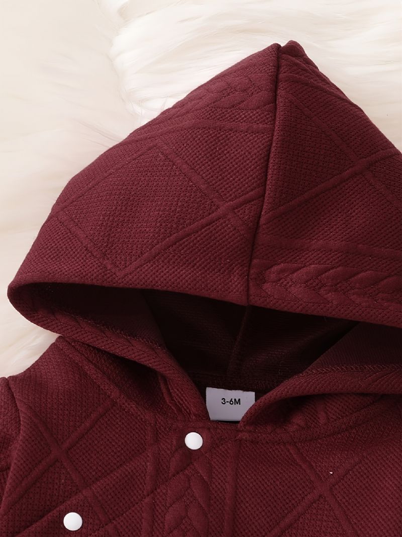 Unisex Jednobarevné Ležérní Dlouhý Rukáv Pruhovaná Mikina Kalhoty Set Chlapci Dívky Batolata