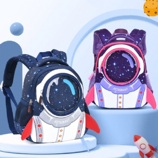 Greatop Nový Dětský Batoh 3d Rocket Astronauti Proti Ztrátě Školní Tašky Vodotěsná Neoprenová Taška Kreslený Dívčí Mochila Infantil