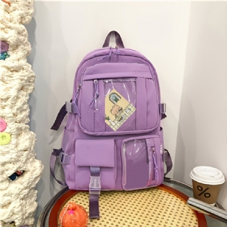 Kawaii Batoh Pro Školy Roztomilé Bookbags S Doplňky Pin Pro Dospívající Dívky