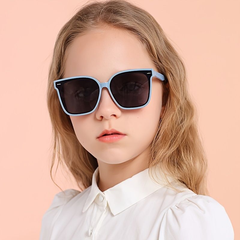 Dívčí Sluneční Brýle Pro Volný Čas Polarizované Silikonové Ochranné Proti Uv Záření Pro Venkovní Turistiku