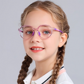 Dětský Ultralehký Polygonální Plochý Rám Brýlí Tr90 Pro Chlapce A Dívky