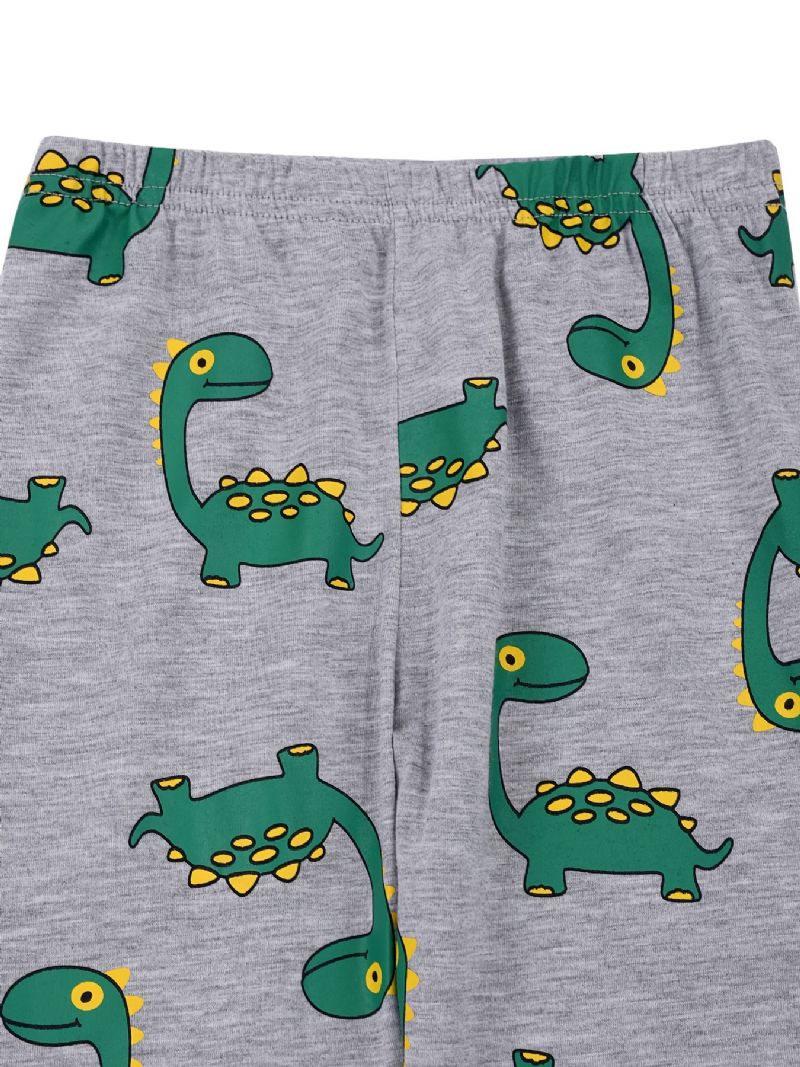 Chlapci Lounge Wear Homewear Tričko S Dlouhým Rukávem & Souprava Kalhot Pjs Outfit