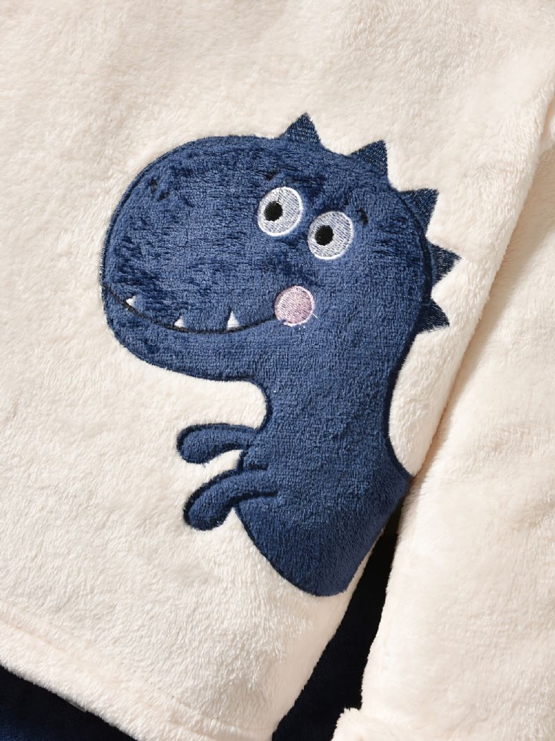 Dětské Dívky Chlapci Vzor Dinosaurů Top & Souprava Kalhot Společenské Oblečení Domácí Na Zimu Nové