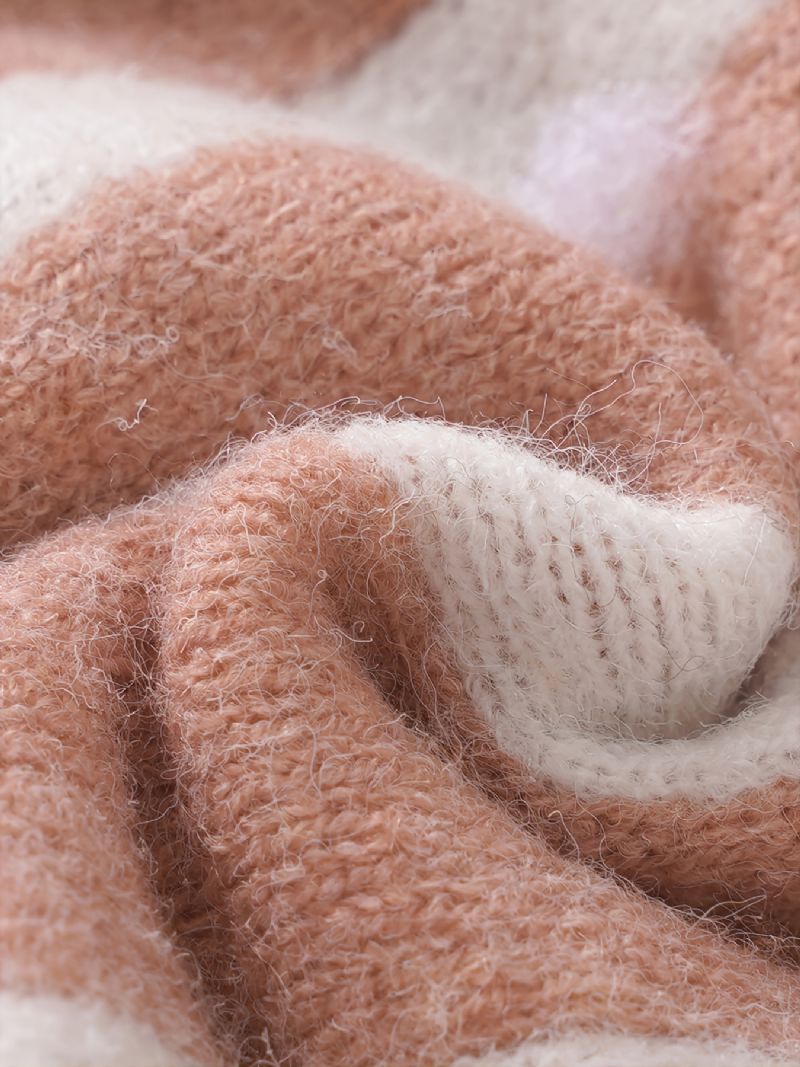 Batole Holčička Úpletová Bunda Cardigan Dětská Volán Dlouhý Rukáv Knoflík Dolů Svetr Top Teplý Kabát Podzim Zima