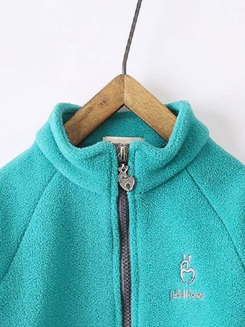 Dětský Stojáček Polar Fleece Děťátko Kabát Na Zip