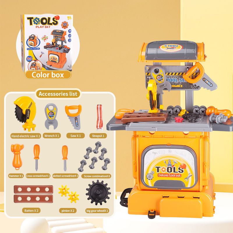 Dětský Batoh Kreativní Hračky Tool Station Play House Toys Backpack