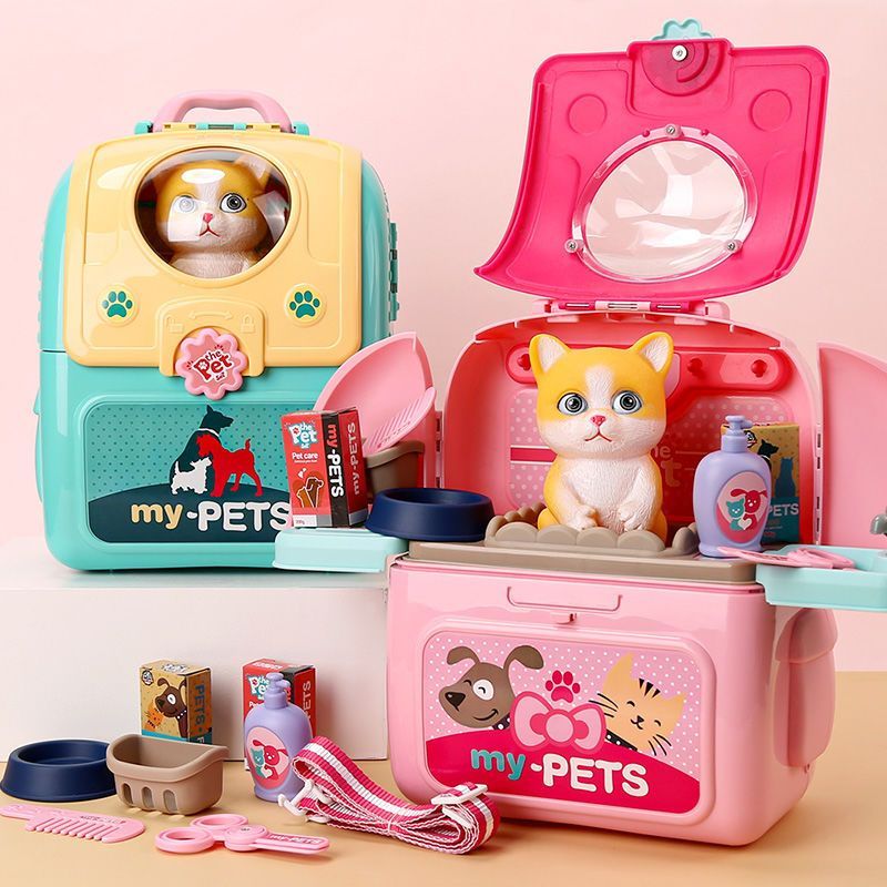 Kitten Space Backpacksimulation Pet Play House Chlapci Dívčí Narozeninový Dárek Dětské Hračky