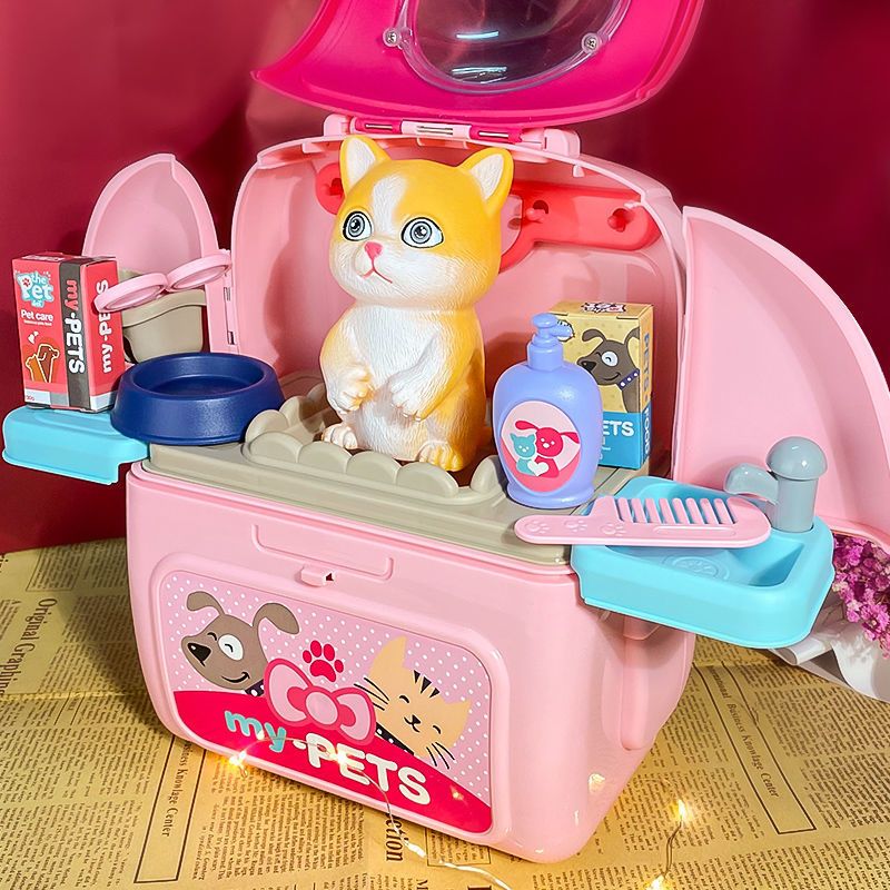 Kitten Space Backpacksimulation Pet Play House Chlapci Dívčí Narozeninový Dárek Dětské Hračky