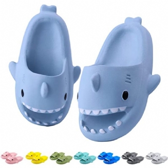 Chlapci Dívčí Pantofle Shark Skluzavka S Měkkou Podrážkou A Protiskluzovou Úpravou Quick Dry Slide