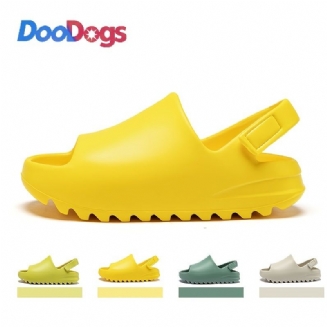 Doodogs Dětské Pantofle Pro Volný Čas Měkká Podrážka Prodyšné Pohodlné Sandály S Nastavitelným Zapínáním Na Háček Pro Vnitřní Venkovní Použití